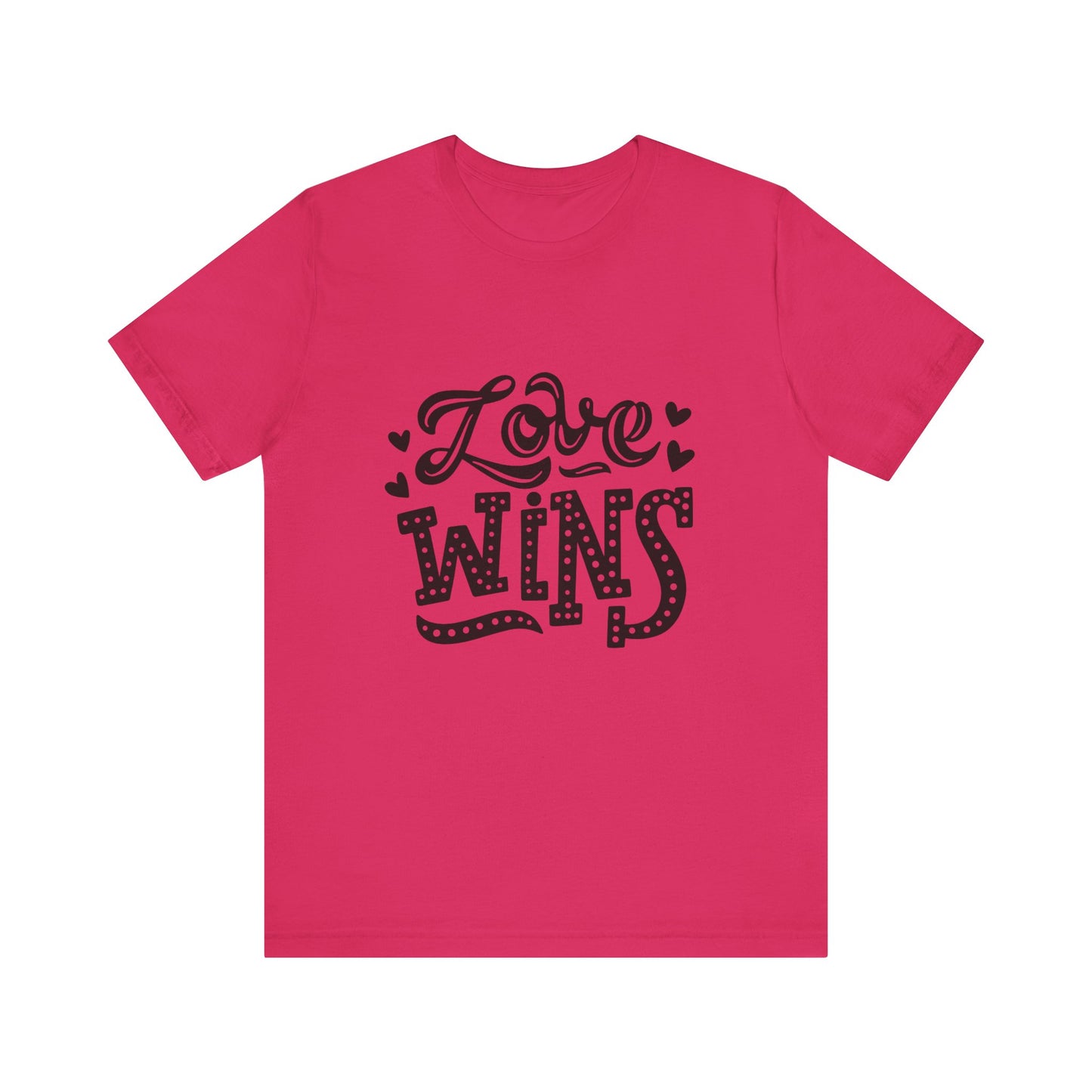 Love Wins - Unisex Jersey Tee